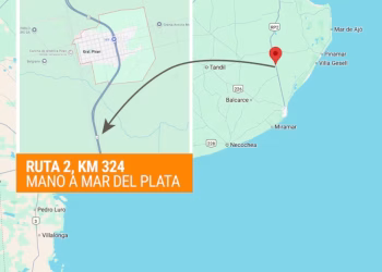 Volcó un micro en la Ruta 2: Hay 2 fallecidas y 44 heridos