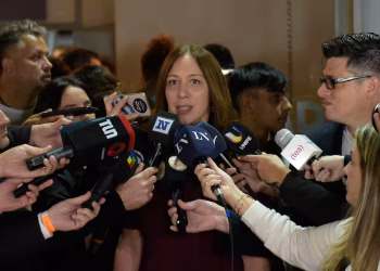 María Eugenia Vidal: «Nosotros le dimos autorización al Gobierno Nacional para que se privaticen ocho empresas y no se avanzó»