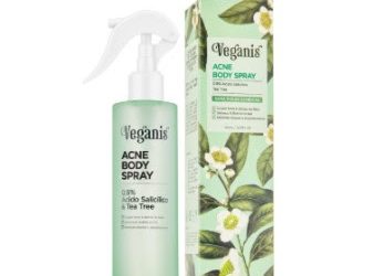 Adiós al acné en la espalda: Veganis presenta su revolucionario spray corporal con Ácido Salicílico