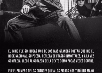 Adiós al titán del rock: la conmovedora despedida de los famosos al Indio Solari