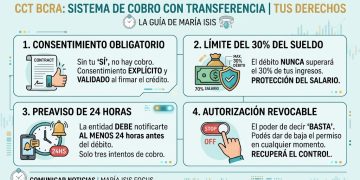 El miedo a la cuenta en cero: la nueva regla del Banco Central y qué pasa con tus préstamos desde hoy