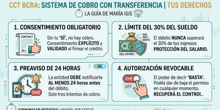 El miedo a la cuenta en cero: la nueva regla del Banco Central y qué pasa con tus préstamos desde hoy